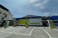 3座桩CCS1+CCS2各3枪、每桩最高200kW,北基TAIL台南昆山快充站启用