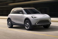 品牌转型后首款作品,Smart电动SUV“#1”将在4月7日亮相